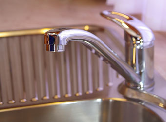 Stainless steel taps and sinks